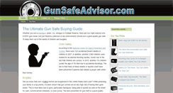 Desktop Screenshot of gunsafeadvisor.com